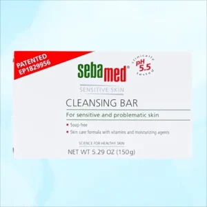 Sebamed Cleansing Bar For Sensitive And Problematic Skin, 150Gm