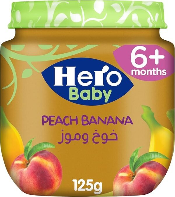 Swiss Brand Hero Baby Peach Banana 125g